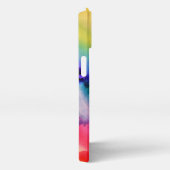 Vibrant Abstract Multicolor Watercolor Phone Case iPhone Hoesje (Rechterkant)