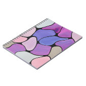 Vibrant Abstract Notitieboek (Linkerzijde)
