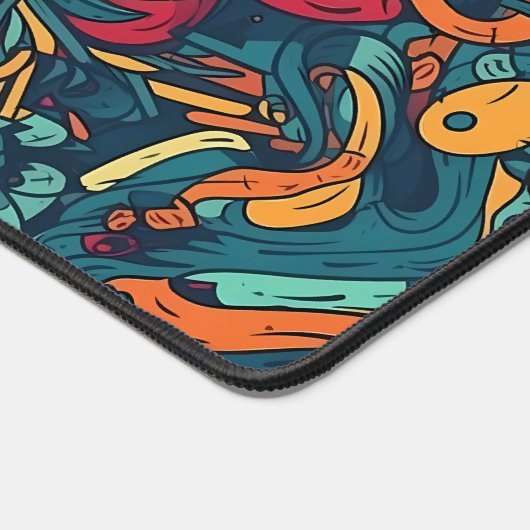 Vibrant Abstract Oceanic Currents Bureaumat (Hoek)