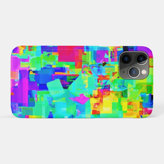 Vibrant Abstract patroon Case-Mate iPhone Case (Achterkant (horizontaal))