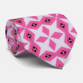 Vibrant Abstract patroon Stropdas (Opgerold)