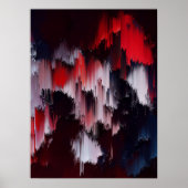 Vibrant Abstract Pattern Wall Art Poster (Voorkant)