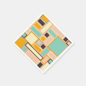 Vibrant abstract pattern with rectangles servet (Hoek)