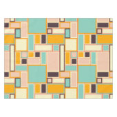 Vibrant abstract pattern with rectangles tafelkleed (Voorkant (Horizontaal))