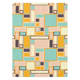 Vibrant abstract pattern with rectangles tafelkleed