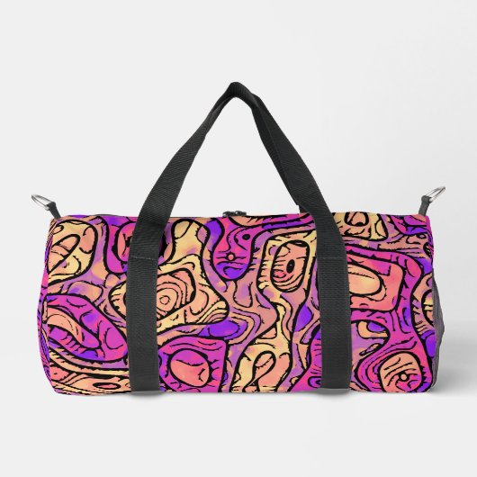 Vibrant Abstract Plunjezak (Voorkant)