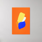 Vibrant abstract Stretted Canvas afdrukken (Voorkant)