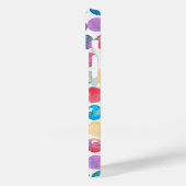 Vibrant Abstract Watercolor iPhone Case  (Achterkant / Links)