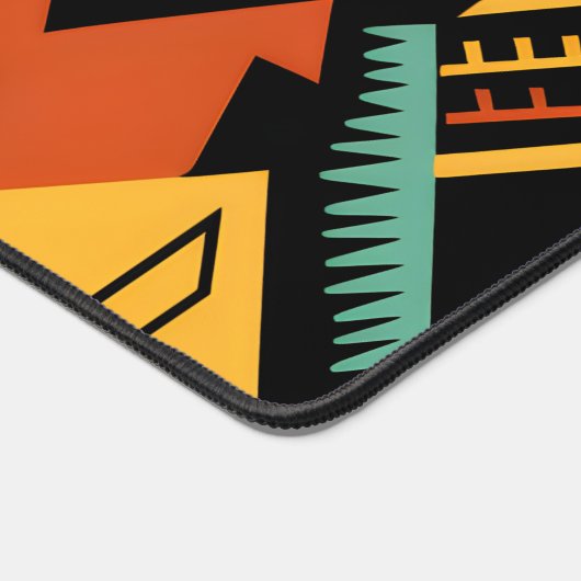 Vibrant African Pattern Bureaumat (Hoek)