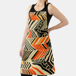 Vibrant African Pattern Schort