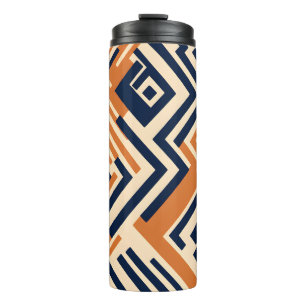 Vibrant African Pattern Thermosbeker