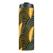 Vibrant African Pattern Thermosbeker (Voorkant)