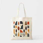Vibrant African Pattern Tote Bag (Voorkant)