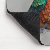 Vibrant Allen’s Hummingbird Painting Muismat (Hoek)