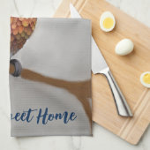 Vibrant Allen’s Hummingbird Painting Theedoek (Quarter Fold)