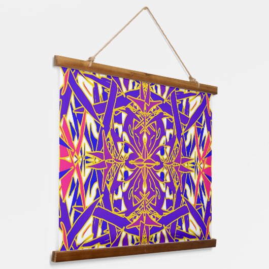 Vibrant Ant Hangend Wandkleed (Gebogen)