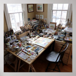 Vibrant Art Studio - Creative Chaos Overzicht