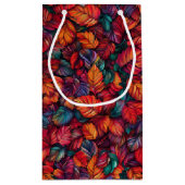 Vibrant Autumn Leaves Klein Cadeauzakje (Achterkant)