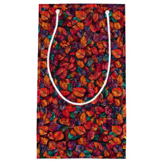 Vibrant Autumn Leaves Klein Cadeauzakje
