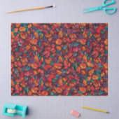 Vibrant Autumn Leaves Tissuepapier (Craft)