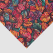 Vibrant Autumn Leaves Tissuepapier (Detail)