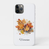 Vibrant Autumn Maple Waterverf, op maat Case-Mate iPhone Case (Achterkant)