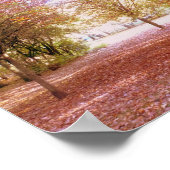 Vibrant Autumn Trees Poster (Hoek)