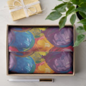 Vibrant Balloons Tissuepapier (Geschenk)