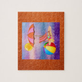 Vibrant Beach Legpuzzel (Verticaal)