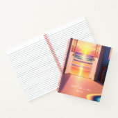 Vibrant Beach Manifestatie Notitieboek (Binnen)