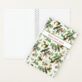 Vibrant Birds and Fruit Notitieboek (Binnen)