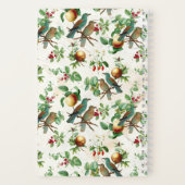 Vibrant Birds and Fruit Notitieboek (Achterkant)