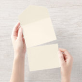 Vibrant Birthday Party Seamless Pattern All In One Uitnodiging (Uittrekbaar)