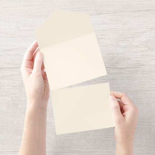 Vibrant Birthday Party Seamless Pattern All In One Uitnodiging (Uittrekbaar)