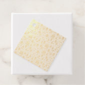 Vibrant Birthday Party Seamless Pattern Bedankjes Labels (Met doos)