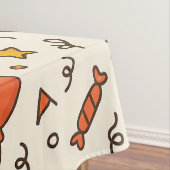 Vibrant Birthday Party Seamless Pattern Tafelkleed (Voorbeeld)