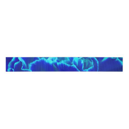 Vibrant blauw en Blauwgroen anjerventiel Grosgrain Lint