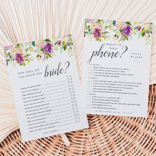 Vibrant-bloem met dubbelzijdig Vrijgezellenfeest