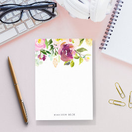 Vibrant Bloom gepersonaliseerd Post-it® Notes