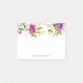 Vibrant Bloom gepersonaliseerd Post-it® Notes (Voorkant)
