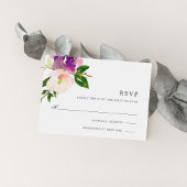 Vibrant Bloom RSVP-kaart RSVP Kaartje