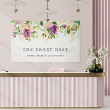Vibrant Bloom | Waterverf Floral Business Name