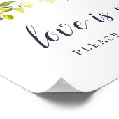 Vibrant Bloom Weddenschap Poster (Hoek)