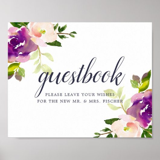 Vibrant Bloom Weddenschap Poster (Voorkant)