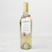 Vibrant Bloom Weddenschap Welkom Flessenhanger (Op fles)