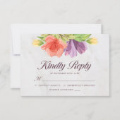 Vibrant Blooms Marble Kindly Antwoord (Voorkant)