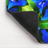 Vibrant Blue Bougainvillea Flowers Muismat (Hoek)