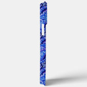 Vibrant Blue Paisley Case-Mate iPhone Case (Achterkant / Rechts)