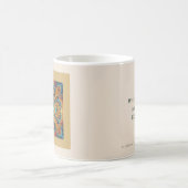 Vibrant Boho Fractal Mandala Art Koffiemok (Center)