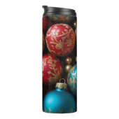 Vibrant & Bold Christmas Edition - Feestelijke fla Thermosbeker (Geroteerd rechts)